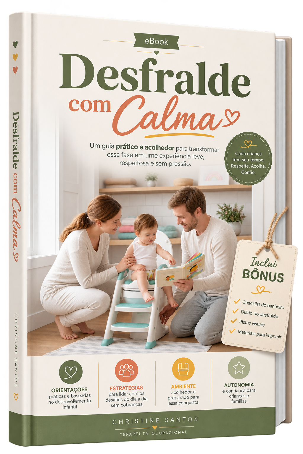 eBook Desfralde com Calma, de Christine Santos